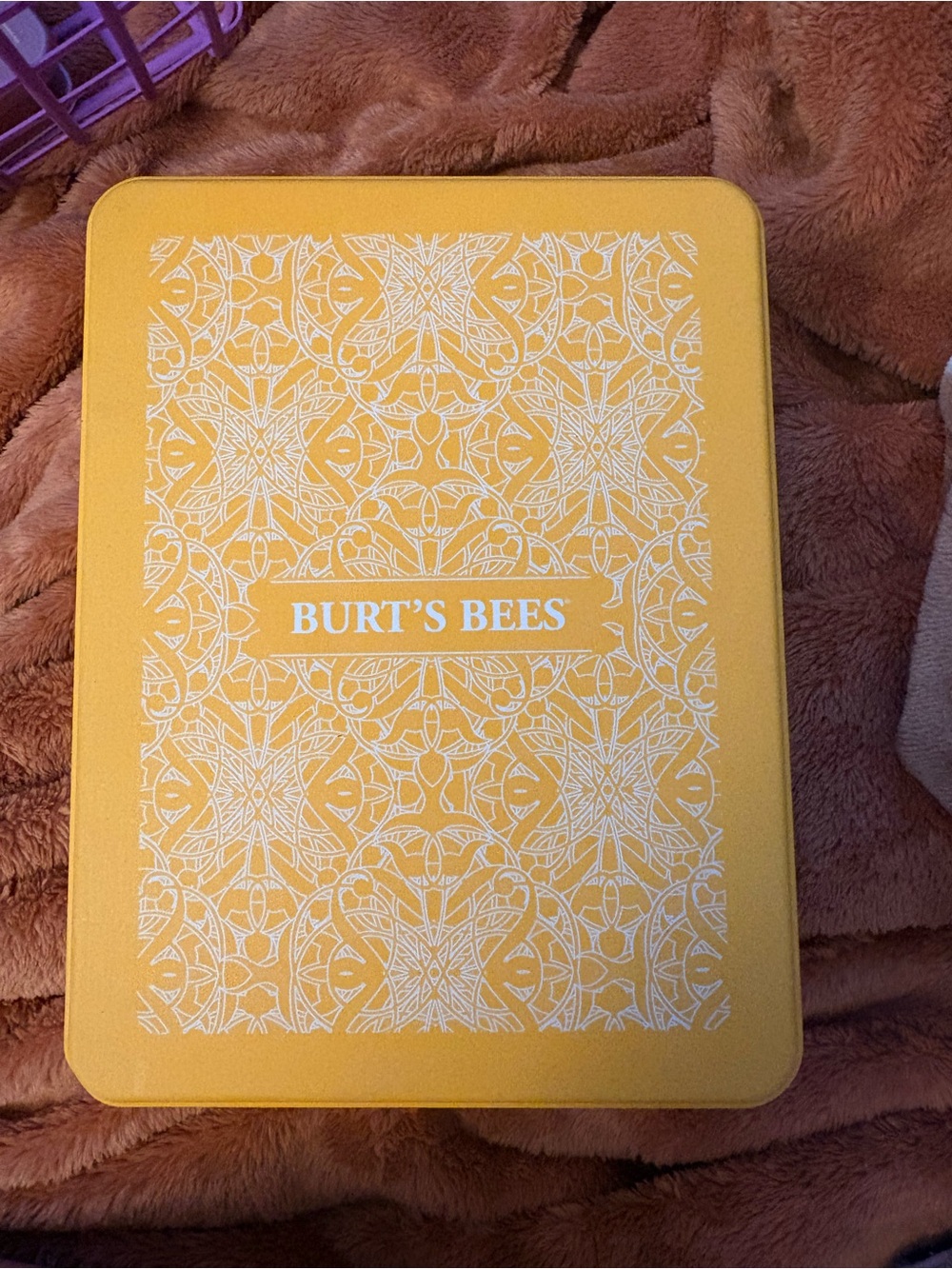 Burt's Bees Tin filled with brand new Lip